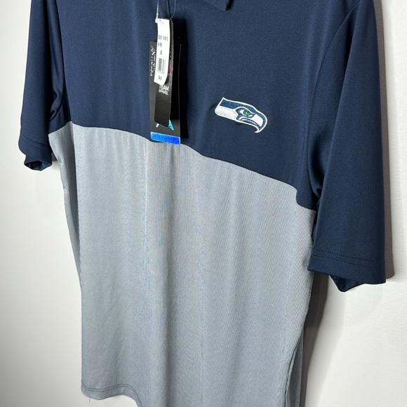 Antigua Seattle Seahawks Polo Size Medium - Picture 3 of 6